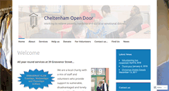Desktop Screenshot of cheltenhamopendoor.org.uk